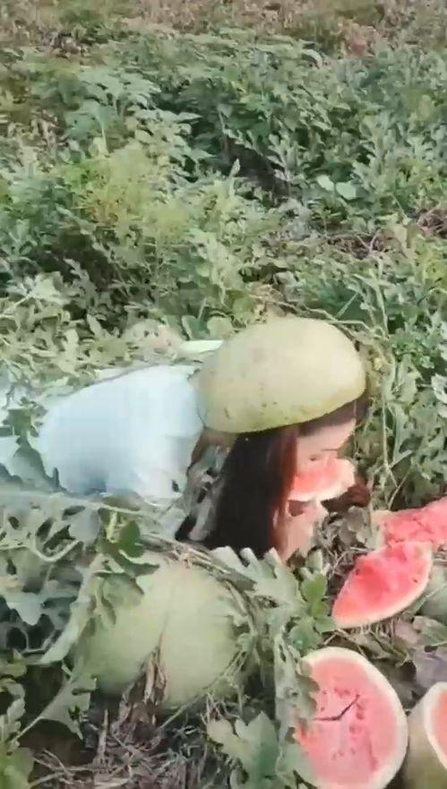 冬奥小姐姐吃瓜